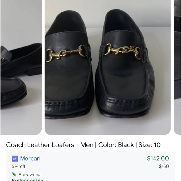 Coach men’s size 9 - Picture 9 of 9
